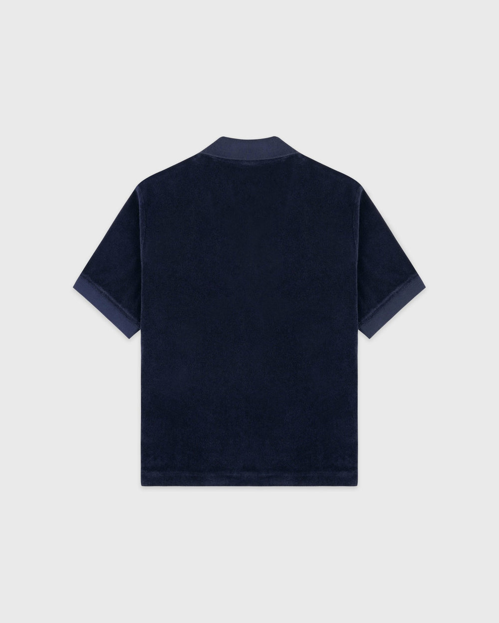 SRC Terry Polo - Navy/White Sporty & Rich Outlet