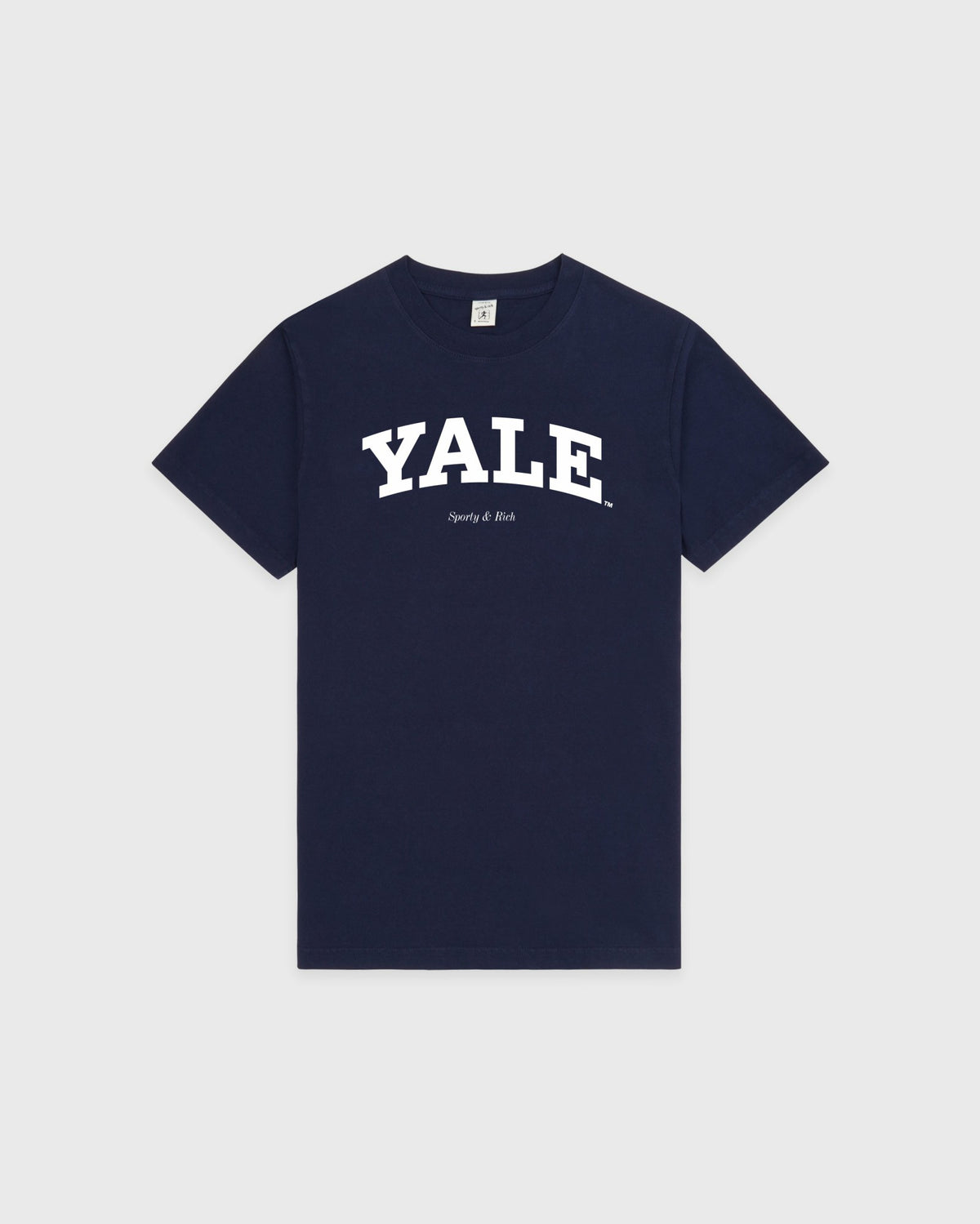 Yale Classic T-shirt - Navy/White Sporty & Rich US
