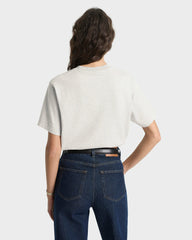 Yale Classic T-shirt - Heather Gray/Navy Sporty & Rich Sale