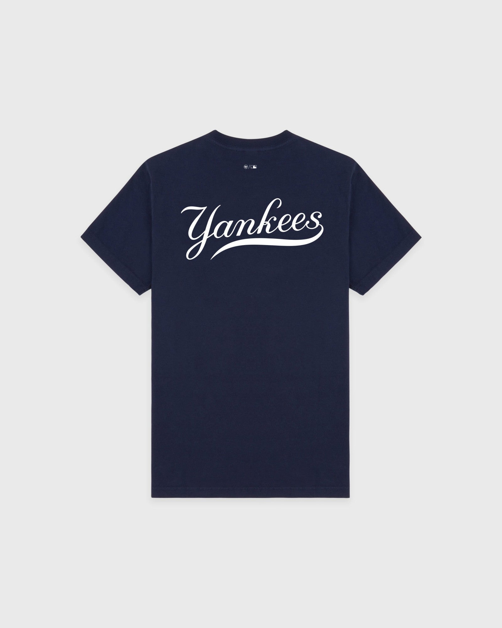 Yankees Curve T-Shirt - Navy/White Sporty & Rich For Sale