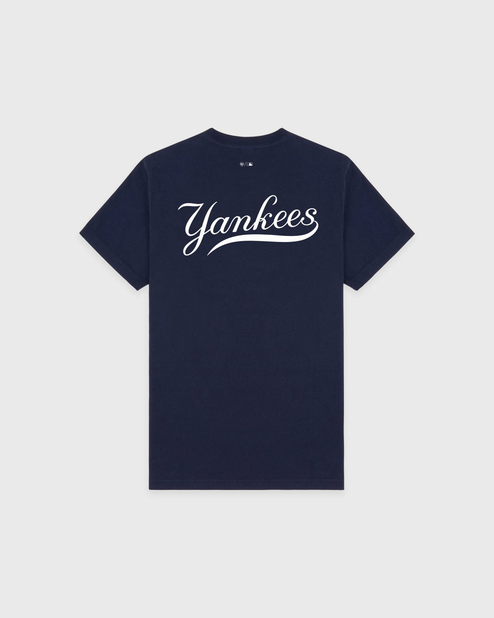 Yankees Curve T-Shirt - Navy/White Sporty & Rich For Sale
