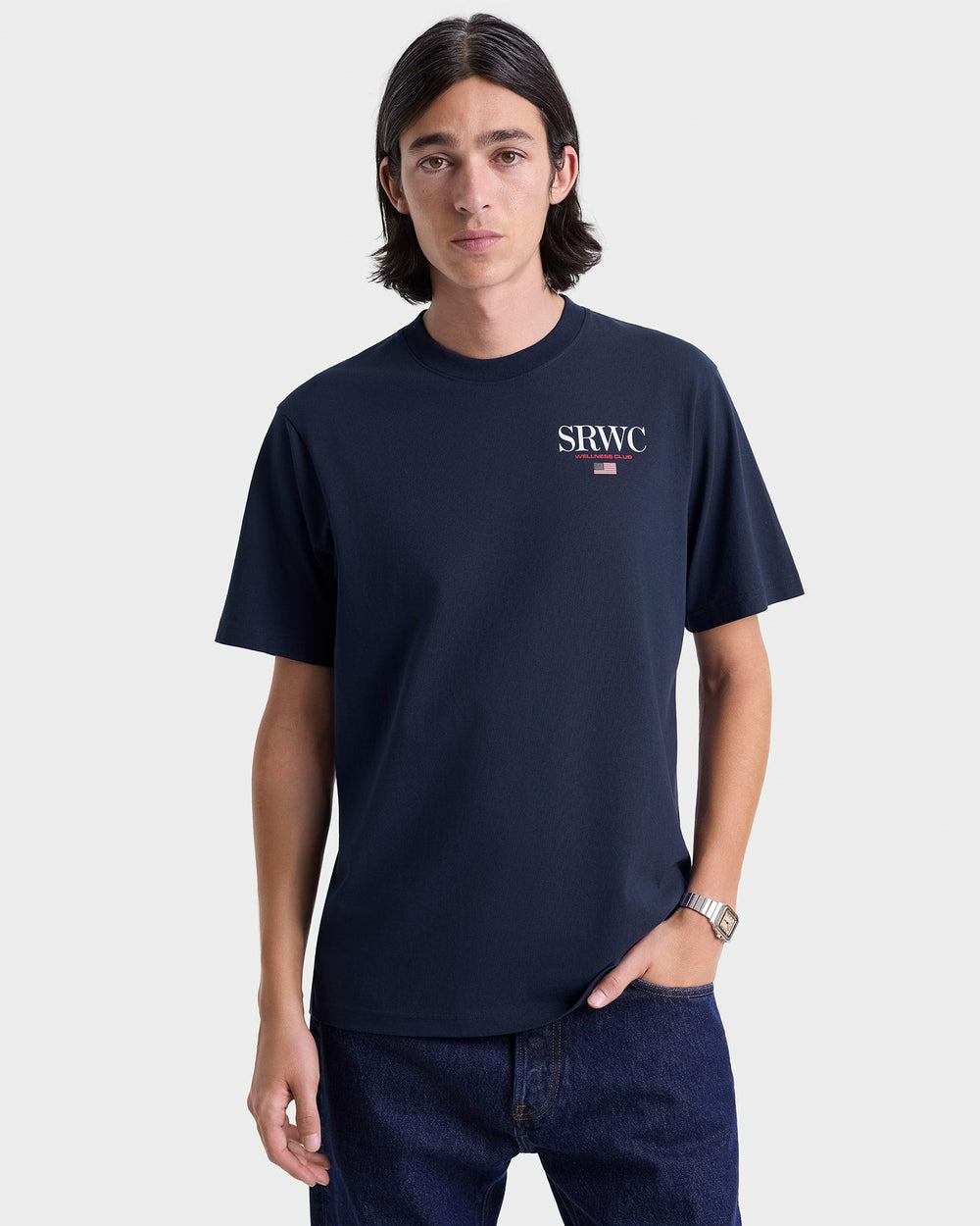 Nautical T-Shirt - Navy/White Sporty & Rich Online
