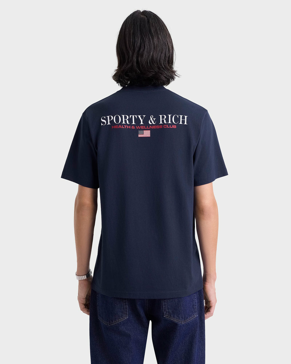Nautical T-Shirt - Navy/White Sporty & Rich Online