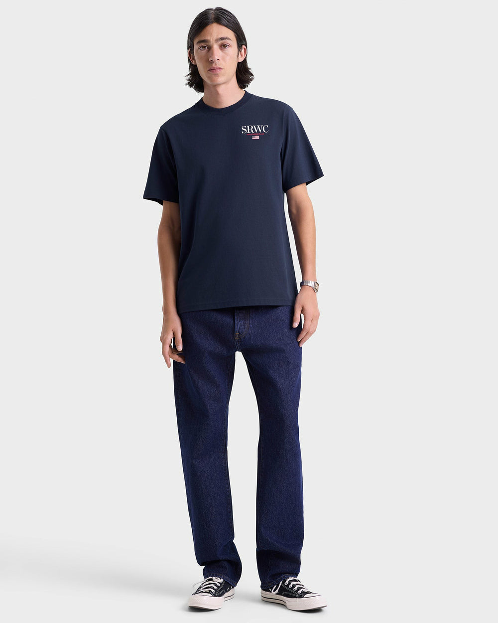 Nautical T-Shirt - Navy/White Sporty & Rich Online