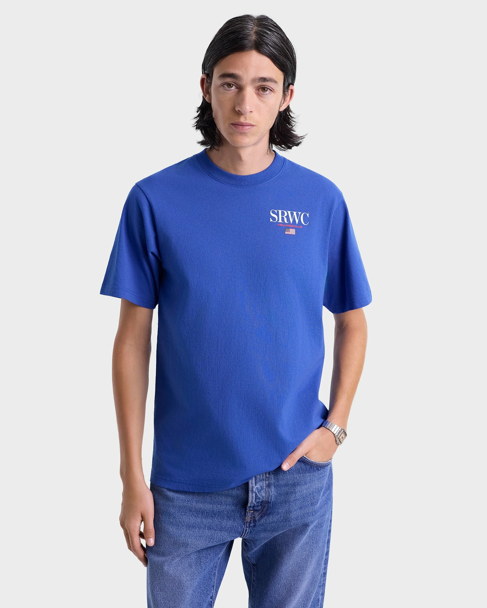 Nautical T-Shirt - Team Blue Sporty & Rich Discount