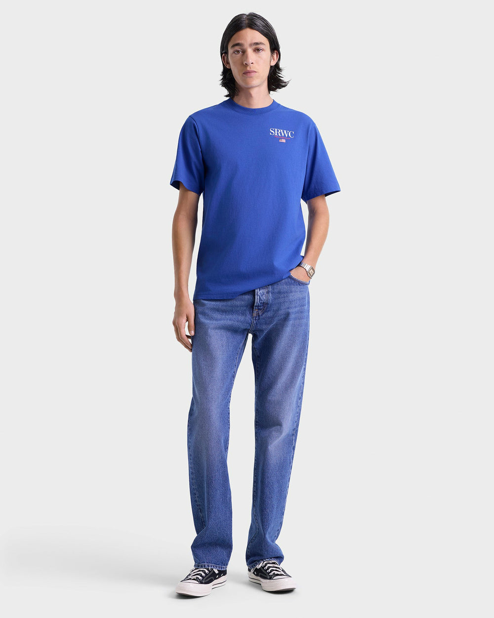 Nautical T-Shirt - Team Blue Sporty & Rich Discount