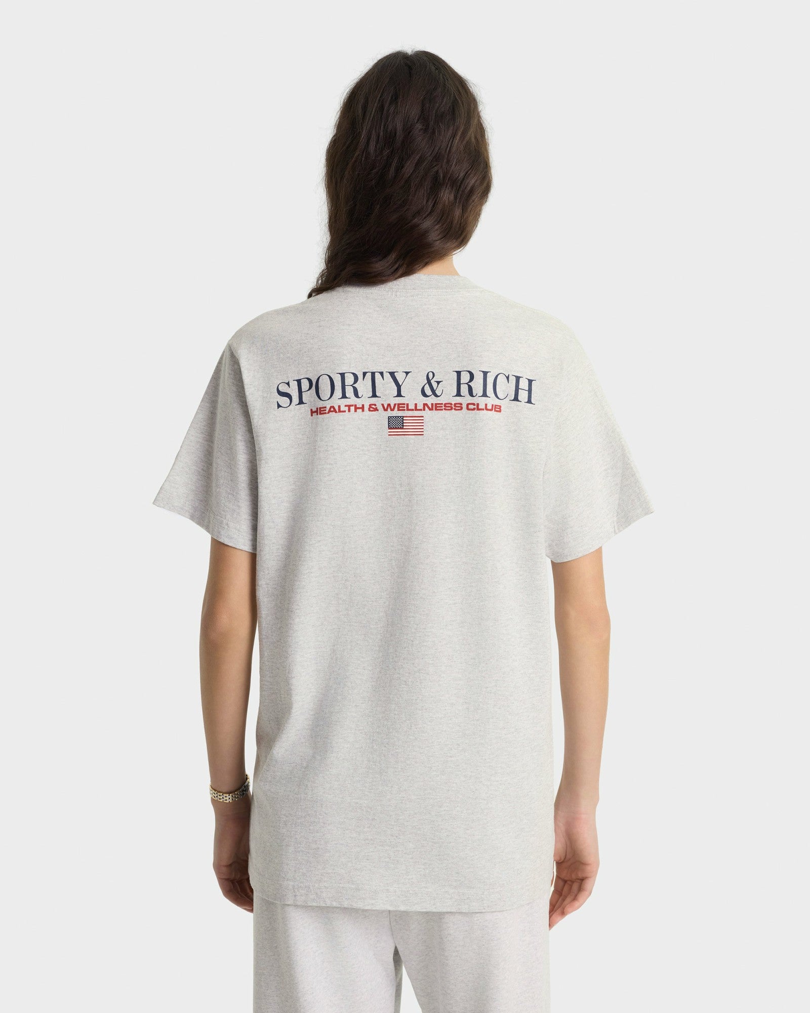 Nautical T-Shirt - Heather Gray Sporty & Rich For Sale
