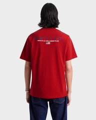 Nautical T-Shirt - Ruby/Navy Sporty & Rich Outlet