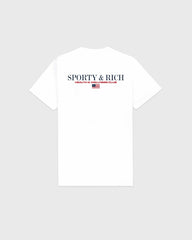 Nautical T-Shirt - White Sporty & Rich US