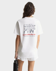 Run Club T-Shirt - White Sporty & Rich Sale
