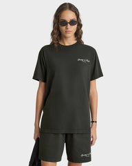 Stallion T-Shirt - Faded Black/White Sporty & Rich Discount