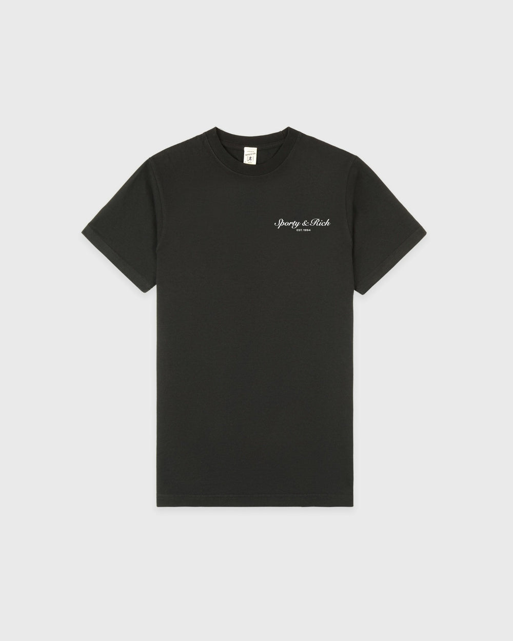 Stallion T-Shirt - Faded Black/White Sporty & Rich Discount