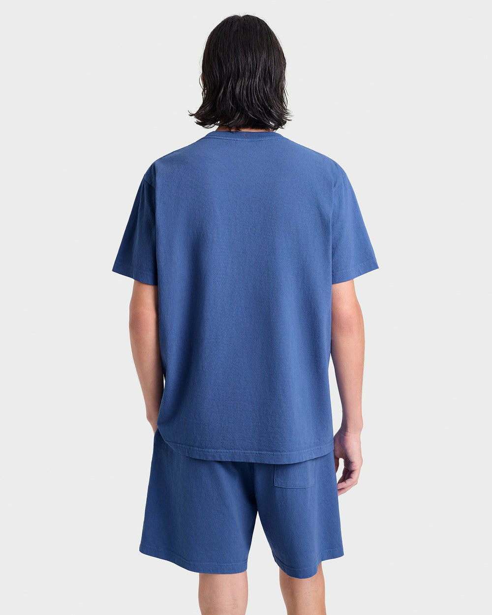 BH Riding Club T-Shirt - Pier Blue/Ecru Sporty & Rich For Sale