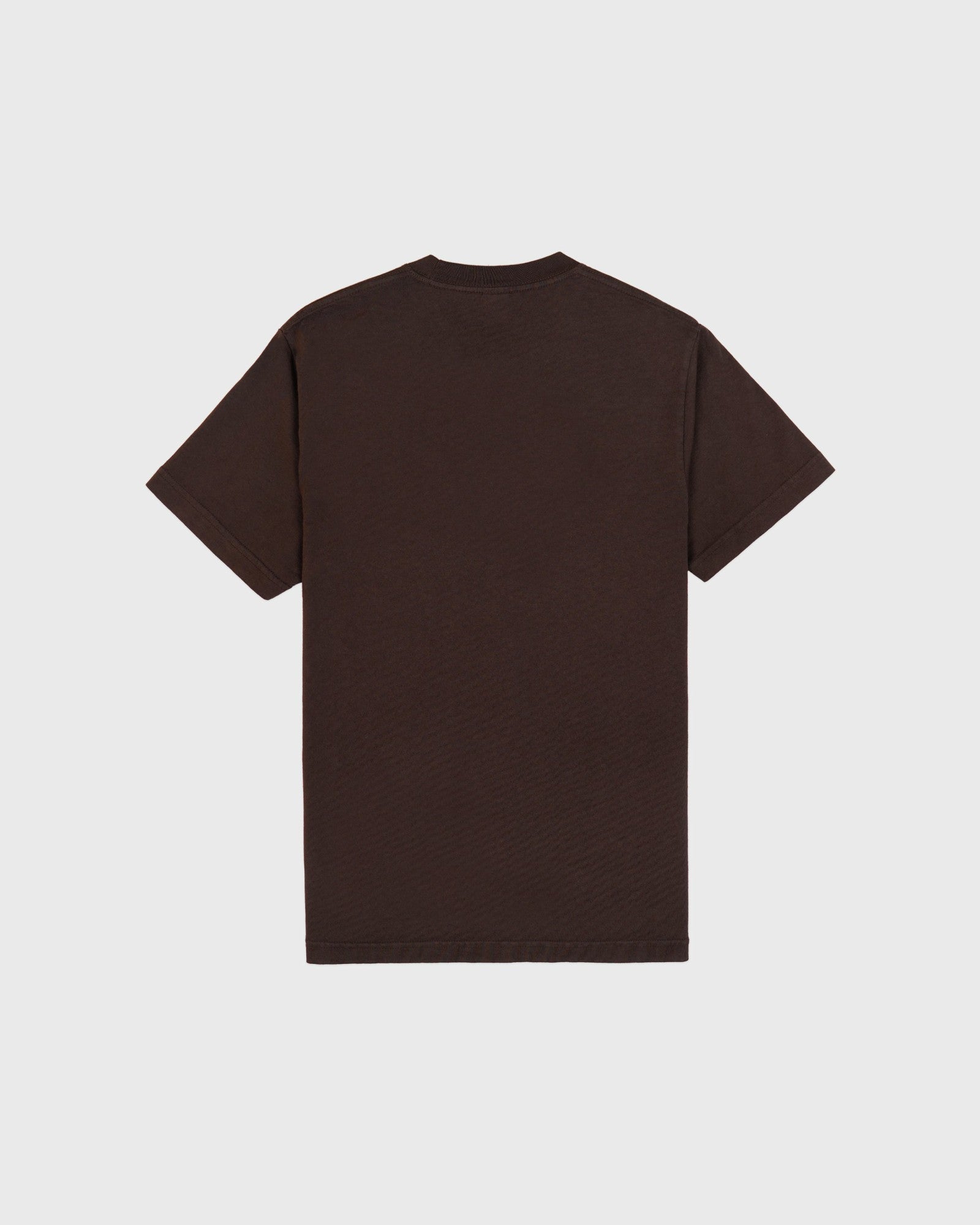 H&W Crest T-Shirt - Chocolate/Ecru Sporty & Rich US