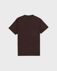 H&W Crest T-Shirt - Chocolate/Ecru Sporty & Rich US