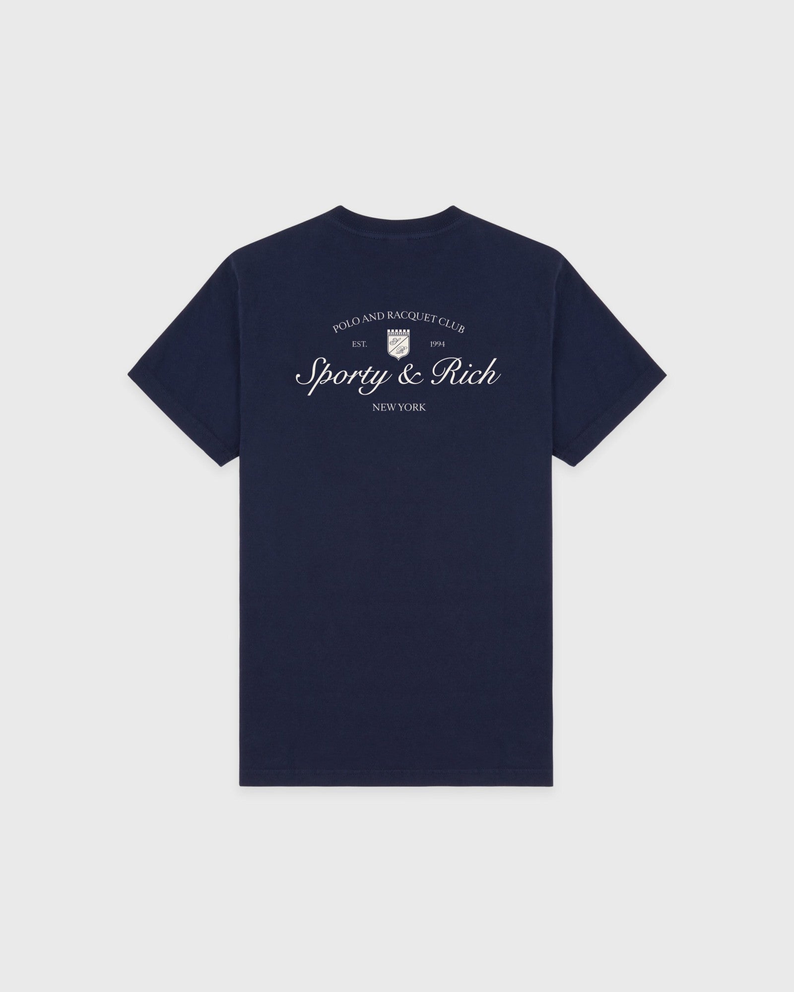 Syracuse T-Shirt - Navy/Ecru Sporty & Rich Sale