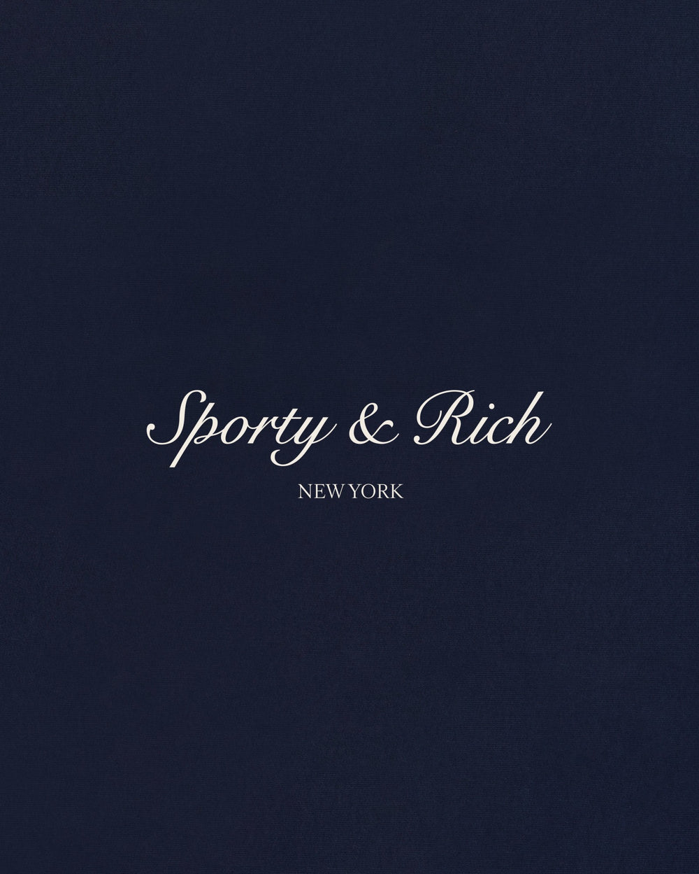 Syracuse T-Shirt - Navy/Ecru Sporty & Rich Sale