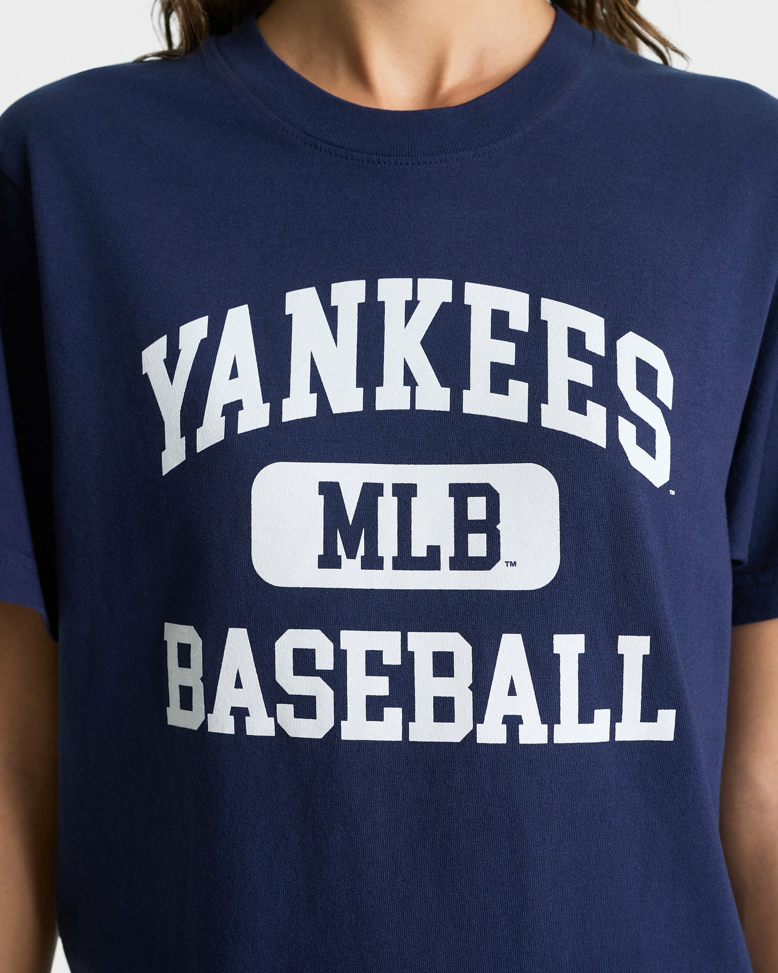 Yankees Ivy T-Shirt - Navy/White Sporty & Rich Online