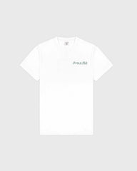 Syracuse T-Shirt - White/Forest Sporty & Rich Online