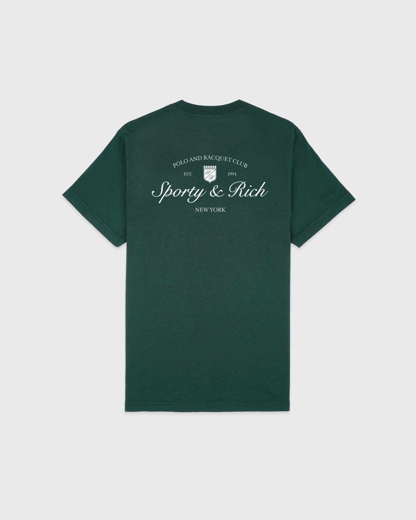 Syracuse T-Shirt - Forest/White Sporty & Rich Discount