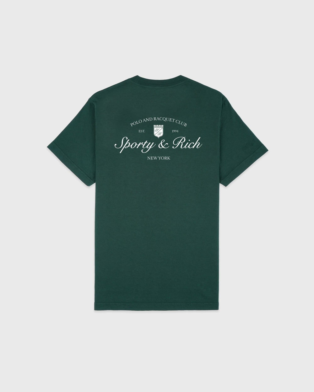 Syracuse T-Shirt - Forest/White Sporty & Rich Discount