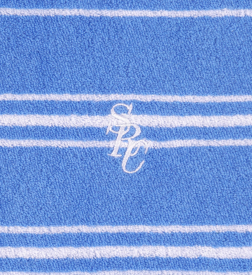 SRC Terry Polo - Juniper Striped Sporty & Rich Sale