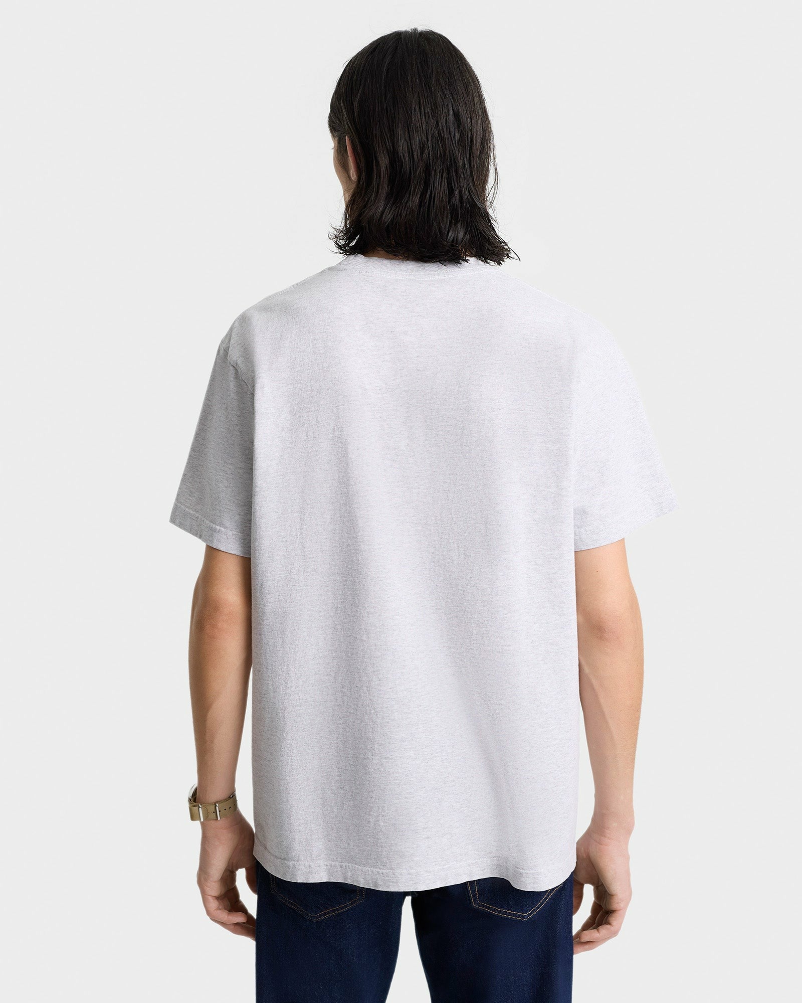 NY Minute T-Shirt - Heather Gray/Navy Sporty & Rich Online