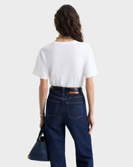 Beverly Hills Horizon Soft T-Shirt - White Sporty & Rich Outlet