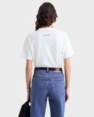 UCLA Crest T-Shirt - White/Blue Sporty & Rich Discount