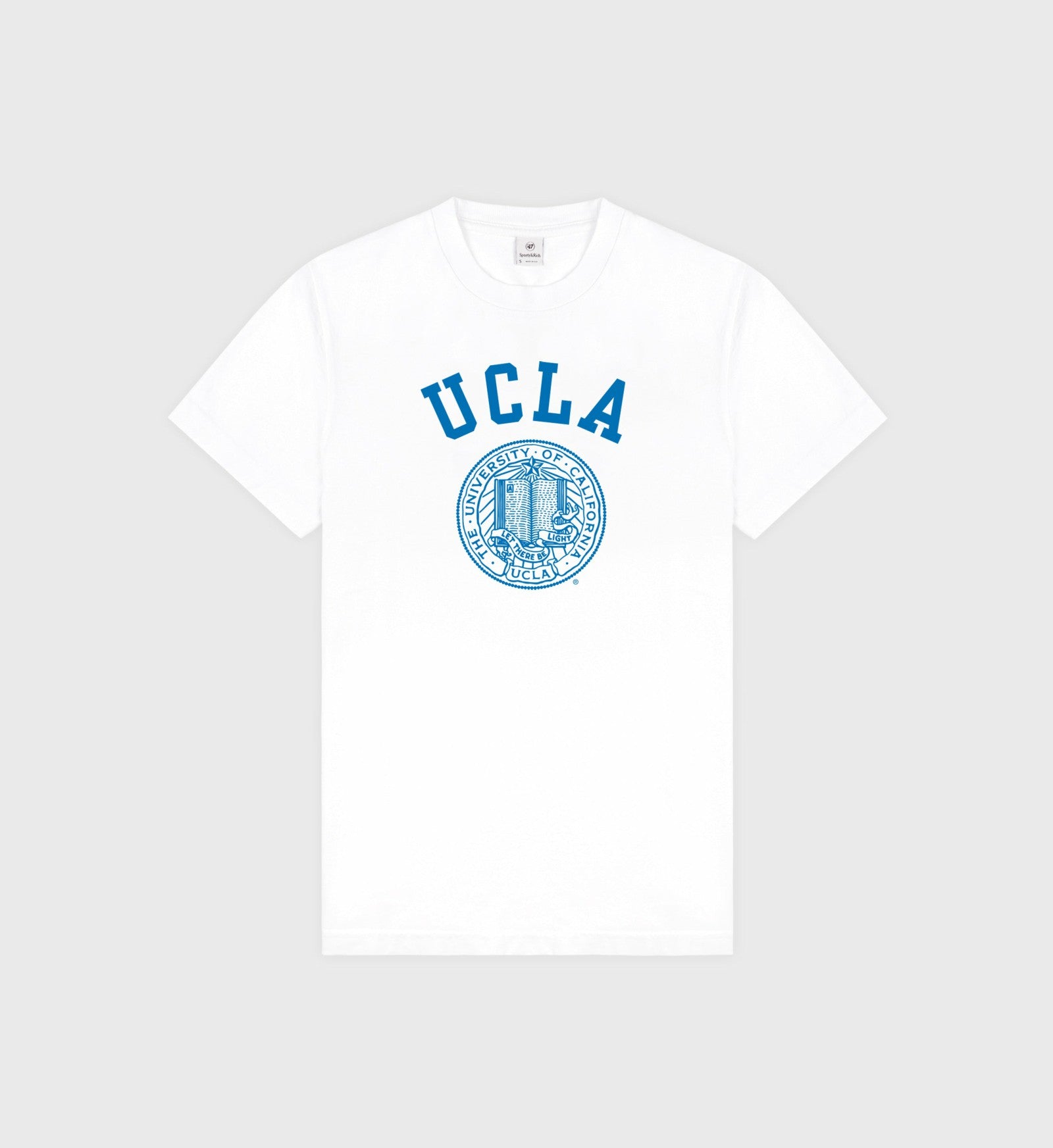 UCLA Crest T-Shirt - White/Blue Sporty & Rich Discount