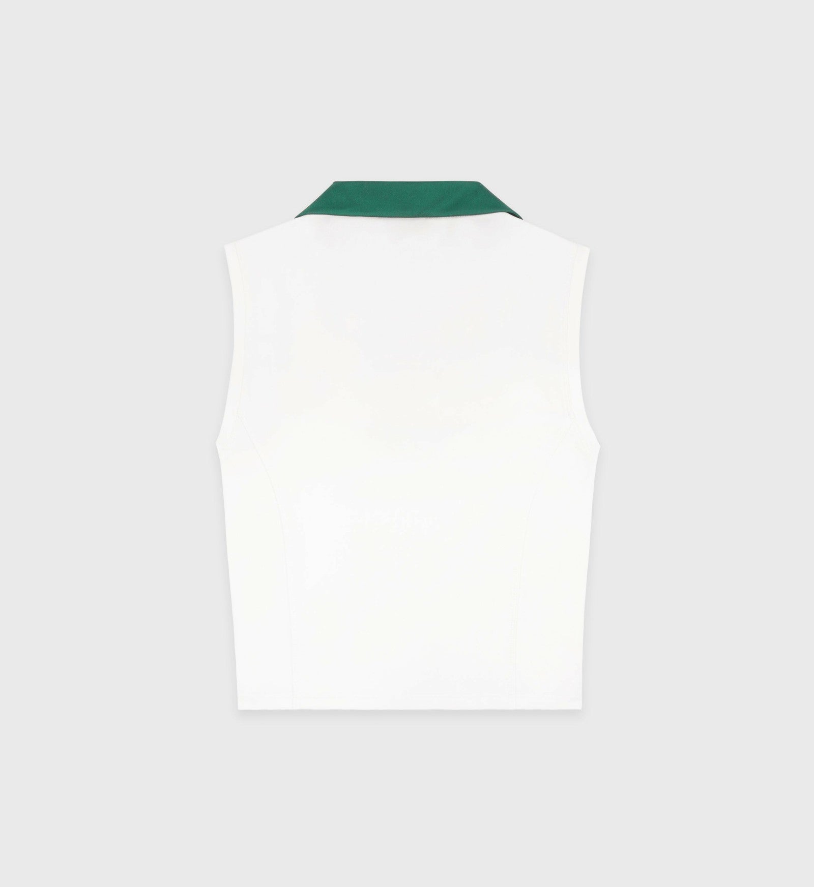 SRC Sports Polo Vest - White/Alpine Sporty & Rich Sale