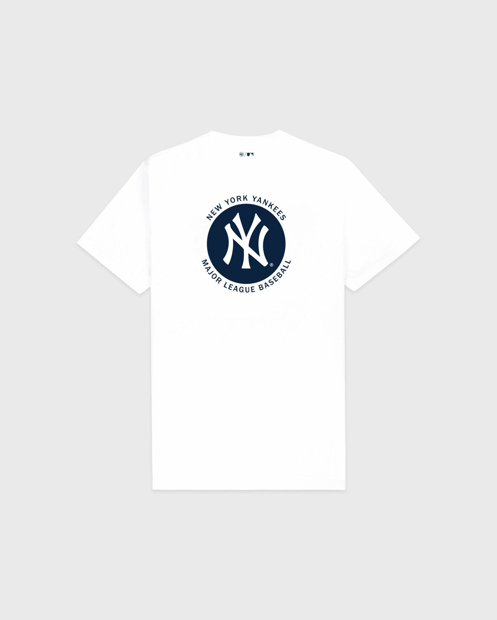 Major League T-Shirt - White/Navy Sporty & Rich US