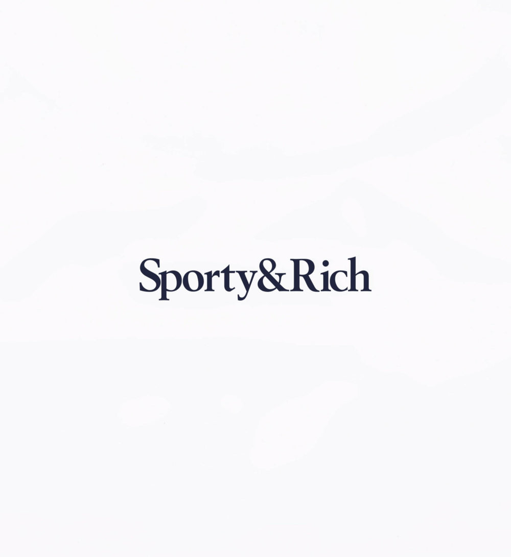Major League T-Shirt - White/Navy Sporty & Rich US