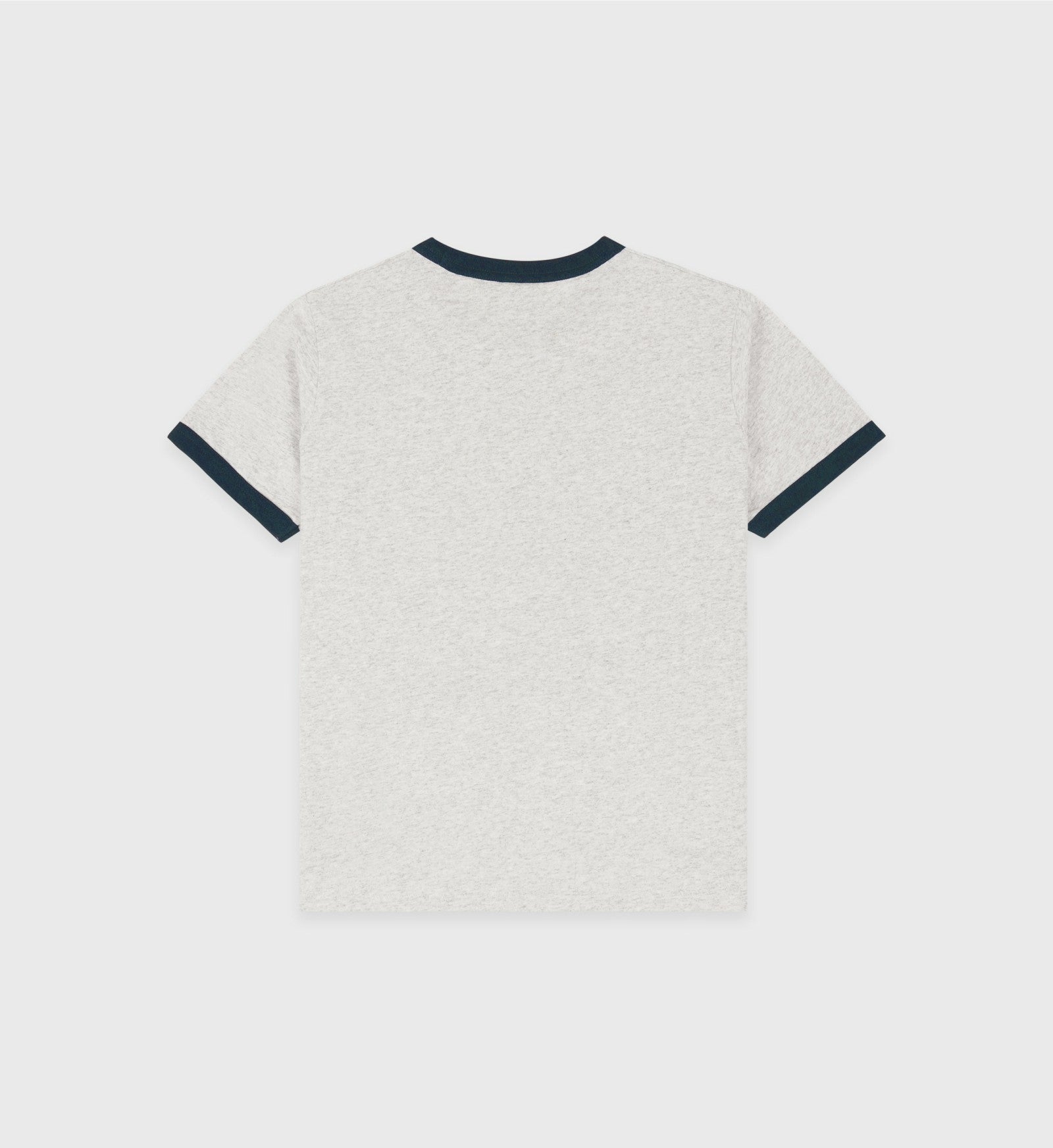 California Emblem Soft Ringer Tee - Heather Gray/Navy Sporty & Rich Sale