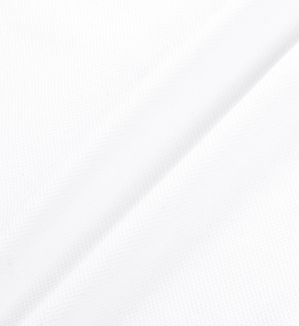 Eden Crest Embroidered Pique Polo - White/Navy Sporty & Rich Discount