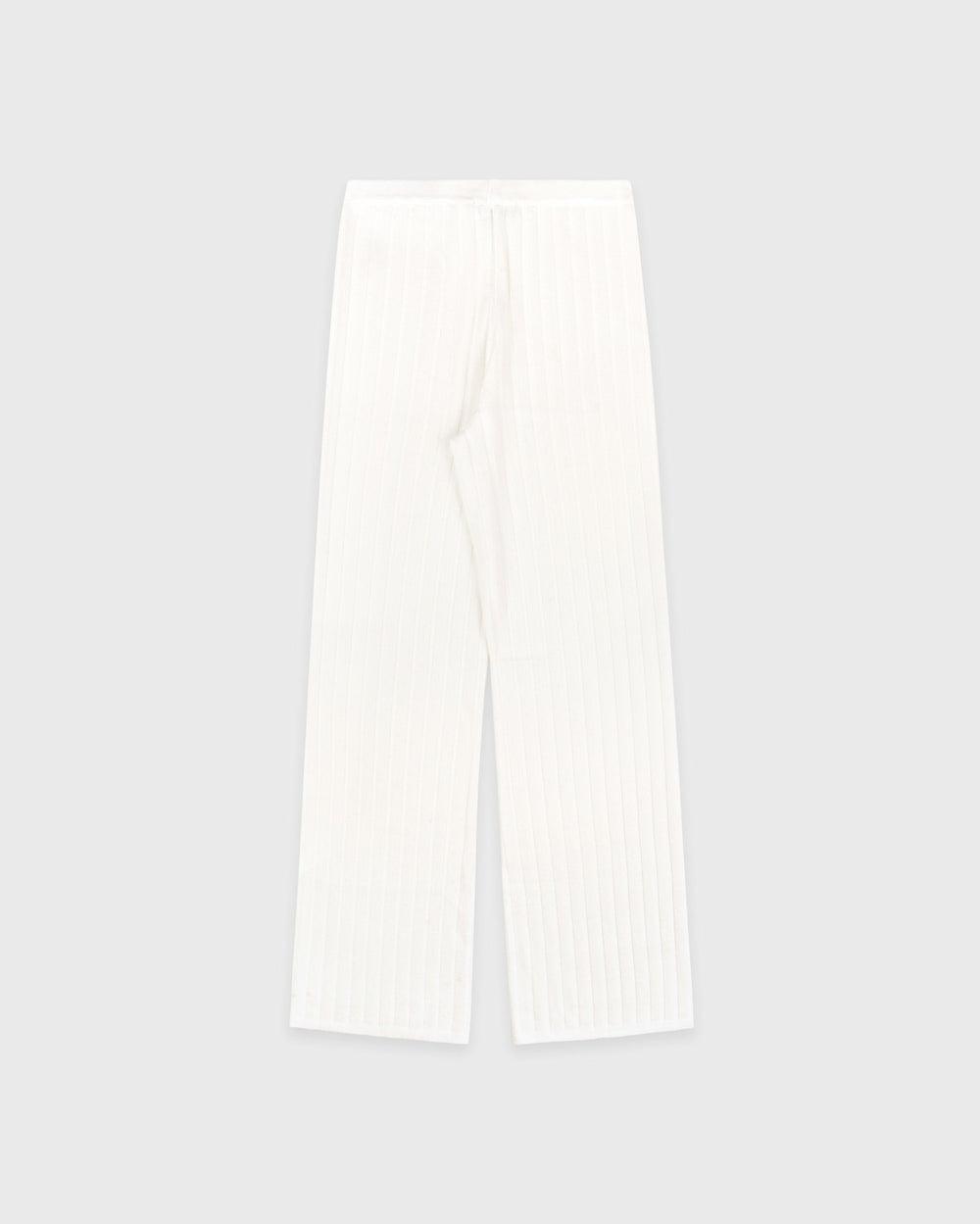 SRC Ribbed Trousers - Ecru/Navy Sporty & Rich US