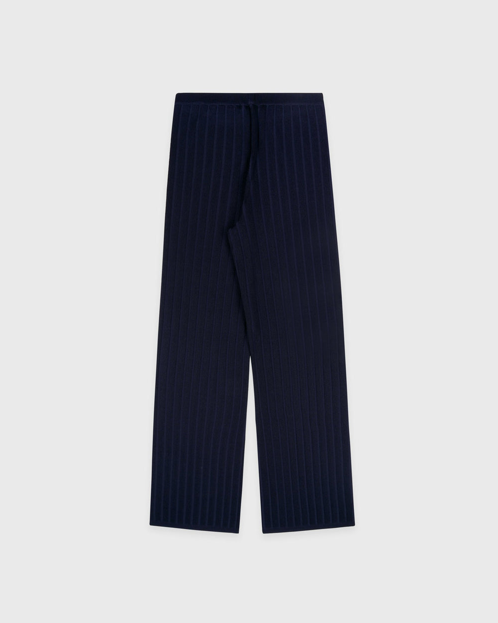SRC Ribbed Trousers - Dark Navy/White Sporty & Rich Sale
