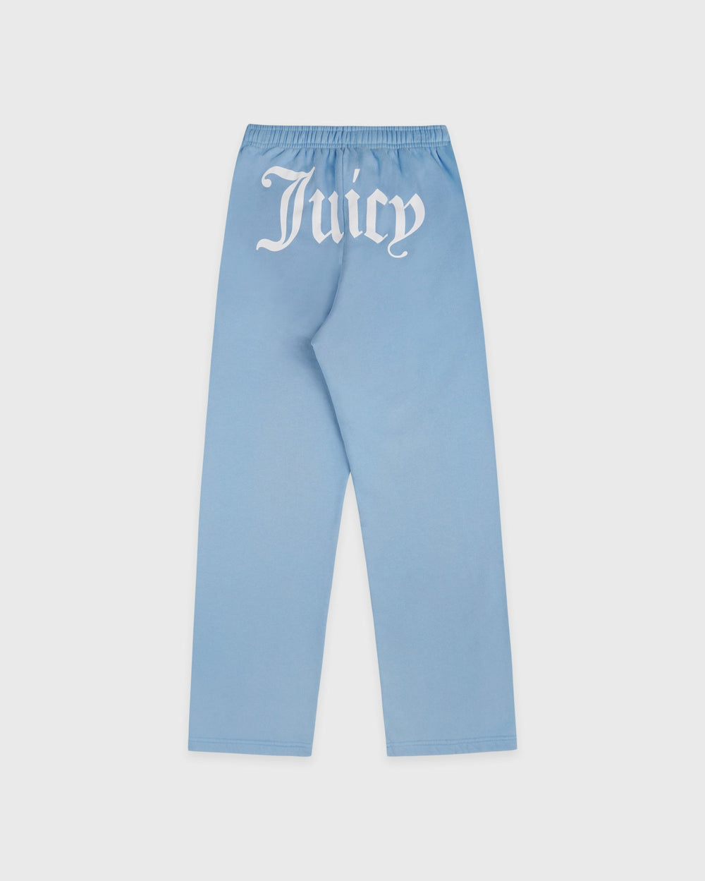 Juicy Emblem Wide Sweatpant - Sky Blue Sporty & Rich For Sale