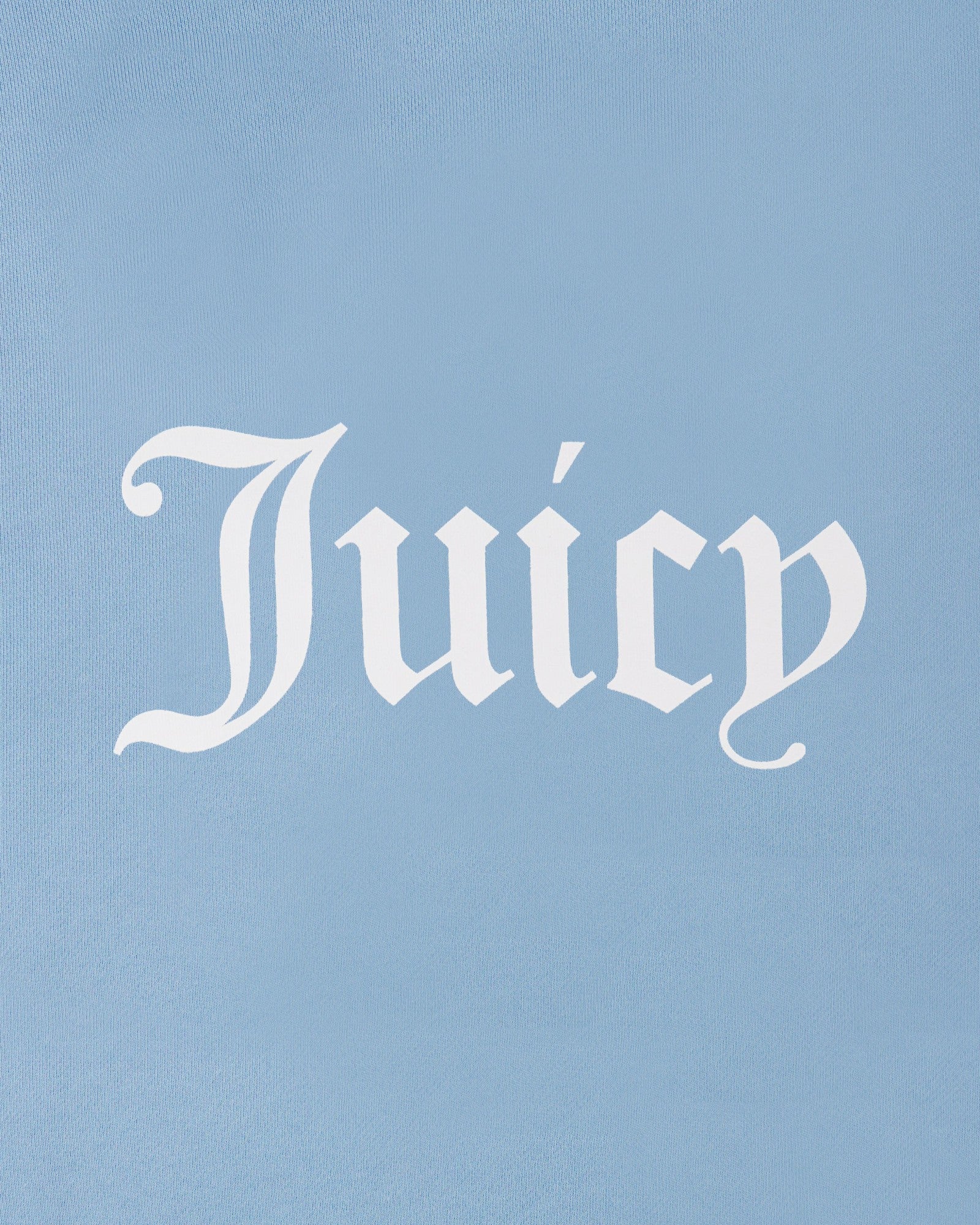 Juicy Emblem Wide Sweatpant - Sky Blue Sporty & Rich For Sale