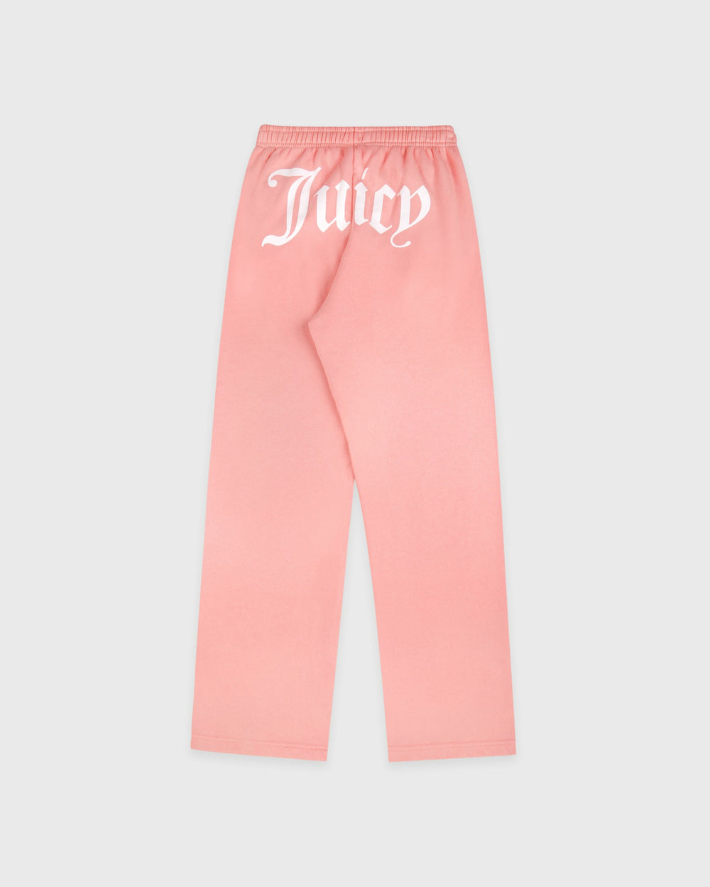 Juicy Emblem Wide Sweatpant - Rose Sporty & Rich Outlet