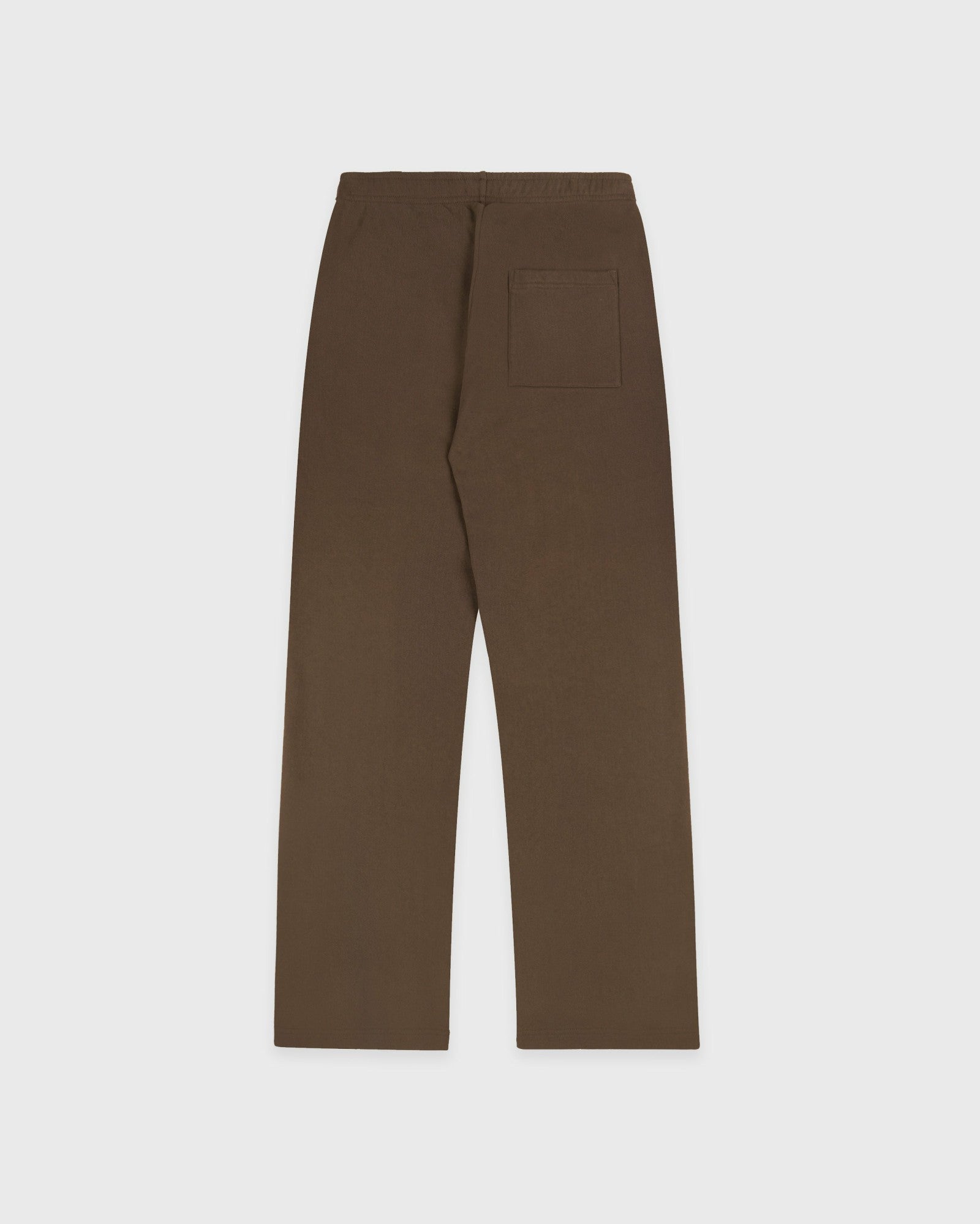 NY Crest Embroidered Wide Sweatpant - Sand Sporty & Rich Outlet