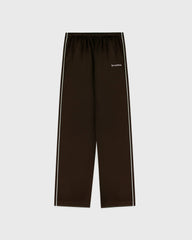 Serif Logo Retro Track Pant - Cioco/White Sporty & Rich US