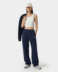 Vendome LA Embroidered Wide Sweatpant - Navy/White Sporty & Rich Sale