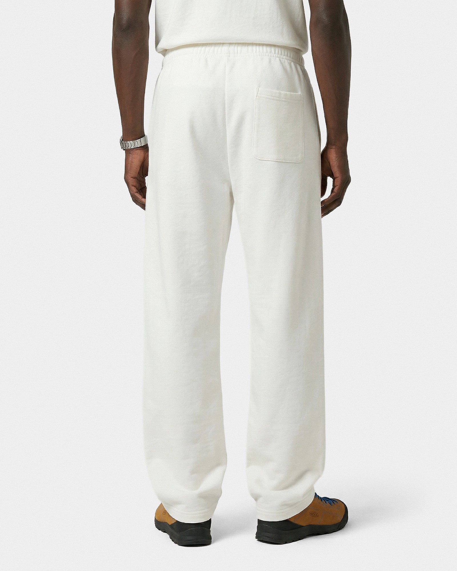 Vendome LA Embroidered Wide Sweatpant - Ecru/Navy Sporty & Rich Online