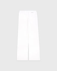 Signature Logo Pointelle Trousers - White Sporty & Rich Discount