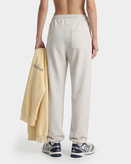 Beverly Script Sweatpant - Heather Gray Sporty & Rich For Sale