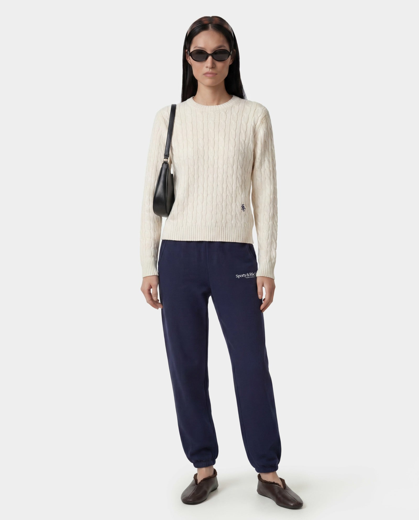 Modern Sweatpant - Dark Navy Sporty & Rich Outlet