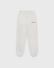 Serif Logo Embroidered Sweatpant - Heather Gray Sporty & Rich Online