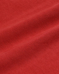 Serif Logo Embroidered Wide Sweatpant - Faded Merlot/White Sporty & Rich Discount