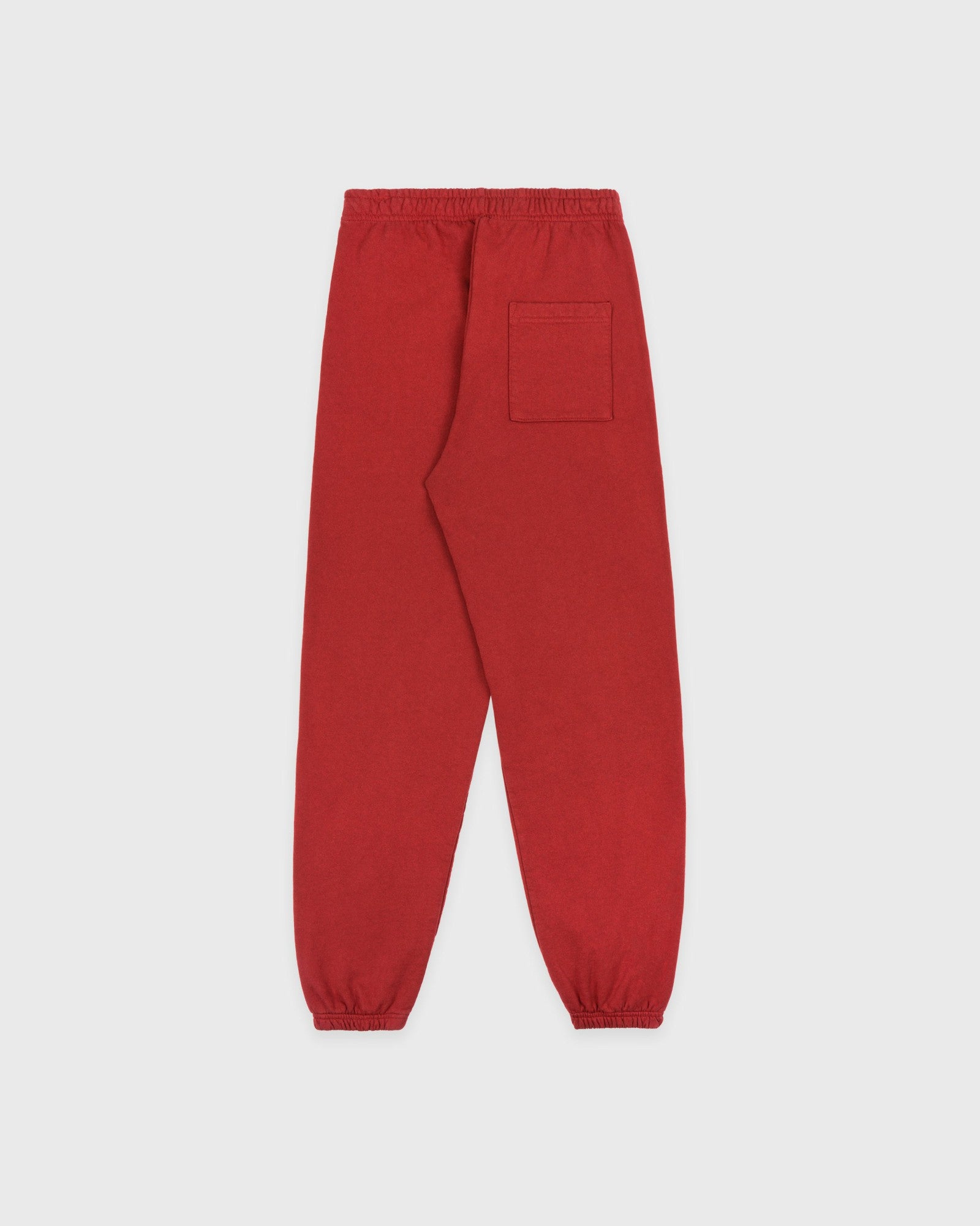 Serif Logo Embroidered Sweatpant - Faded Merlot/White Sporty & Rich For Sale